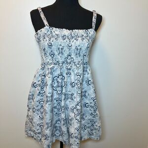 Pilcro by Anthropologie Romper Large Linen blend Boho